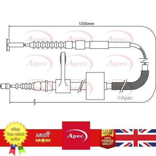 Hand brake cable for - hand,