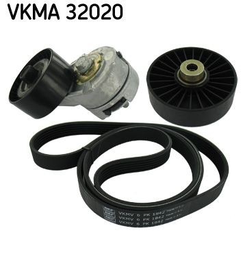 Ribbed belt set skf - belt, vkma