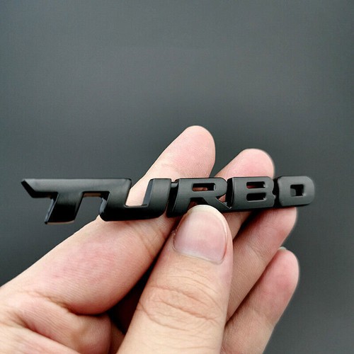 Metal black turbo - 3d, logo