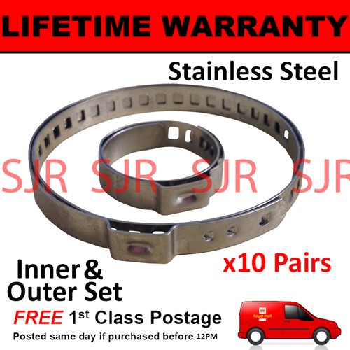 Boot clamps pair - cv,