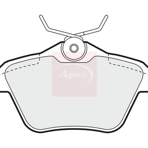 Apec brake pad - set,, disc