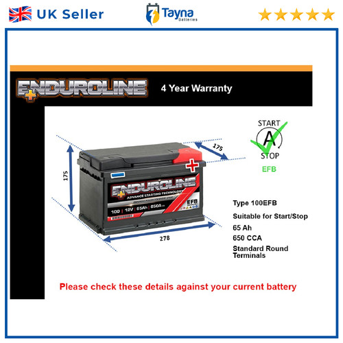Efb car battery 100efb - car,