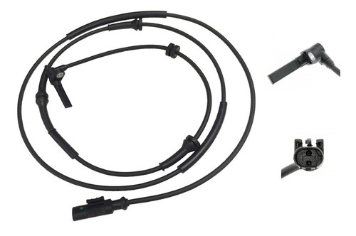 Intermotor wheel speed sensor - wheel,