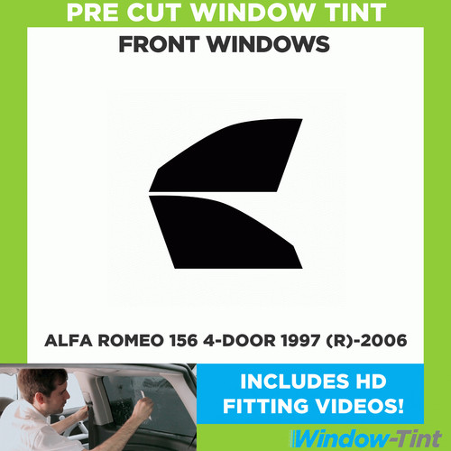 Pre cut car window tint - cut, kit