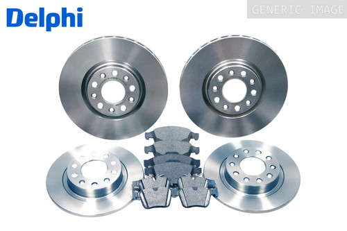 Delphi front rear brake - delphi,