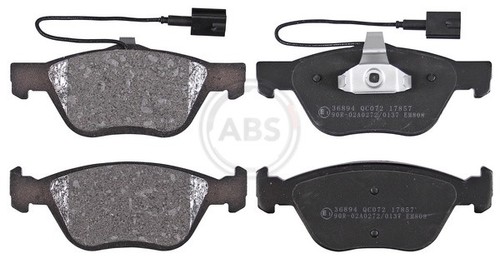 Front 36894 brake pad - 36894,