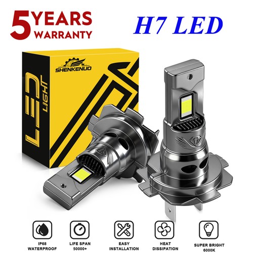 Csp led headlight - h7, bulbs