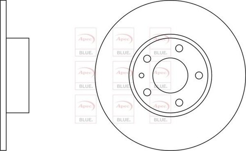 Apec blue rear axle brake - 2,