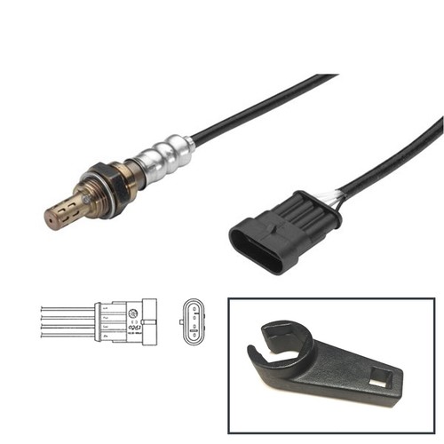 Lambda oxygen sensor socket - +,