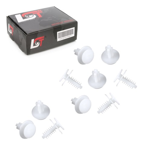 10x door panel trim clips - 10x,